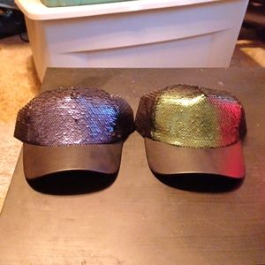 2 sequined color changing Hats!